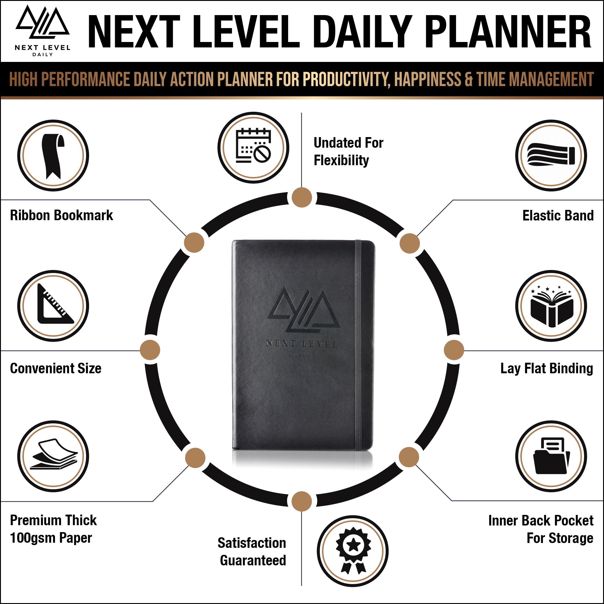 Next Level Daily Planner | Next Level Daily | High Performance Planner